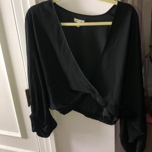 black blouse